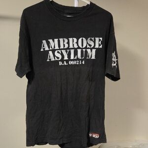 WWE Ambrose Asylum Black Tee